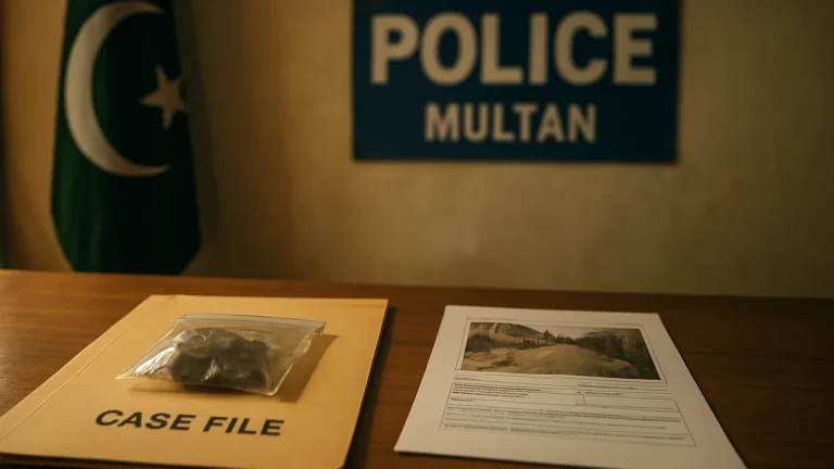 Man held in Multan over allegedly staged rape and robbery