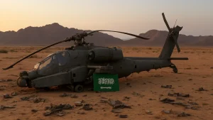 Najran helicopter crash kills two Saudi military officers