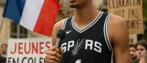 NBA Star Victor Wembanyama Expresses Support for French Students Protesting School Conditions