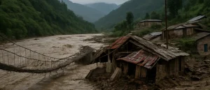 Nepal flash floods sweep away homes and bridges in Gorkha