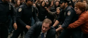 New York Police Push Politician to Ground During Anti-ICE Protest