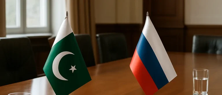 Pakistan and Russia pledge closer action on organised crime