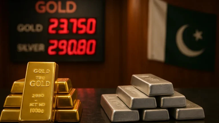 Pakistan gold rate drops as stronger dollar weighs on bullion