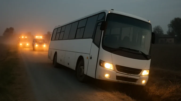 Pindi Bhattian bus crash kills five, injures 40 in Punjab