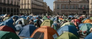 Protesters in Madrid Accuse Vulture Funds of Fueling Housing Crisis