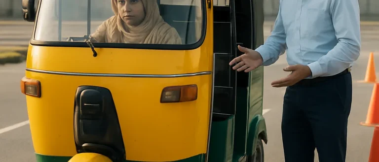 Punjab women get rickshaw driving training in Lahore