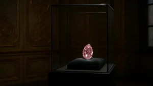 Rare Grand Condé pink diamond returns to display in France