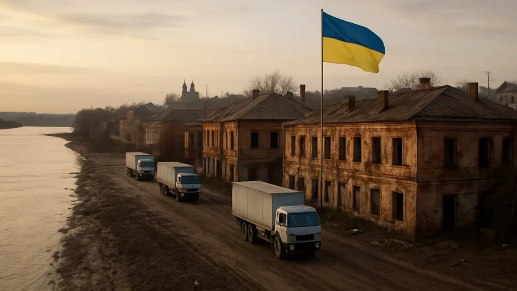 Russia pauses Kherson strikes for Oleshky aid ceasefire