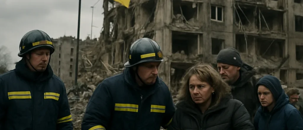 Russian Attack on Ukraine’s Kramatorsk Kills at Least 12 People