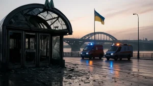 Russian strikes hit Kyiv as US envoy Witkoff meets Putin