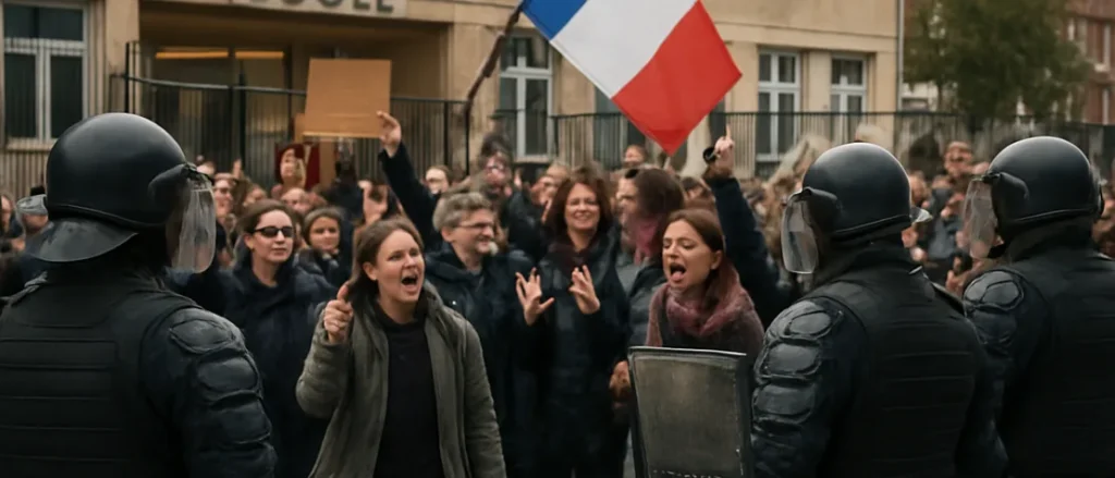 School Protests and Blockades Resume in France Despite Government Promises