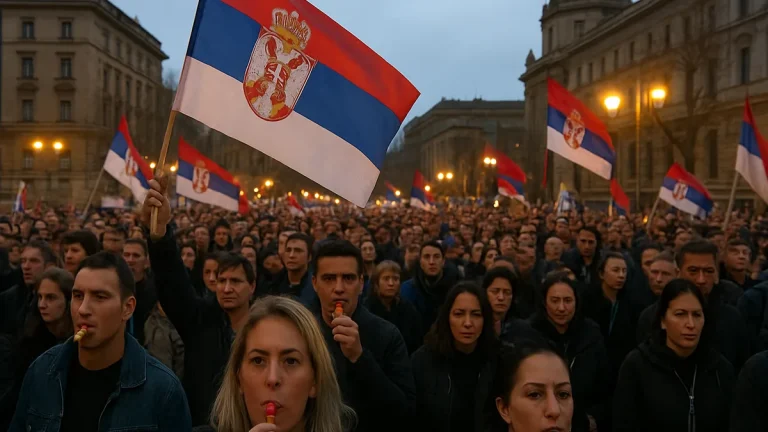 Serbia opposition holds final rally before Sunday election