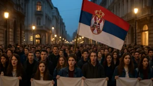 Serbia votes as Vucic faces challenge from student movement