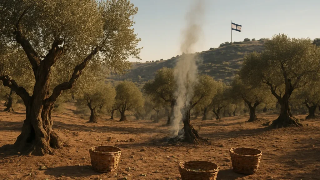 Settlers attack Palestinian olive pickers in occupied West Bank