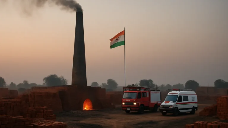 Seven brick kiln workers suffer burns in Muridke fire