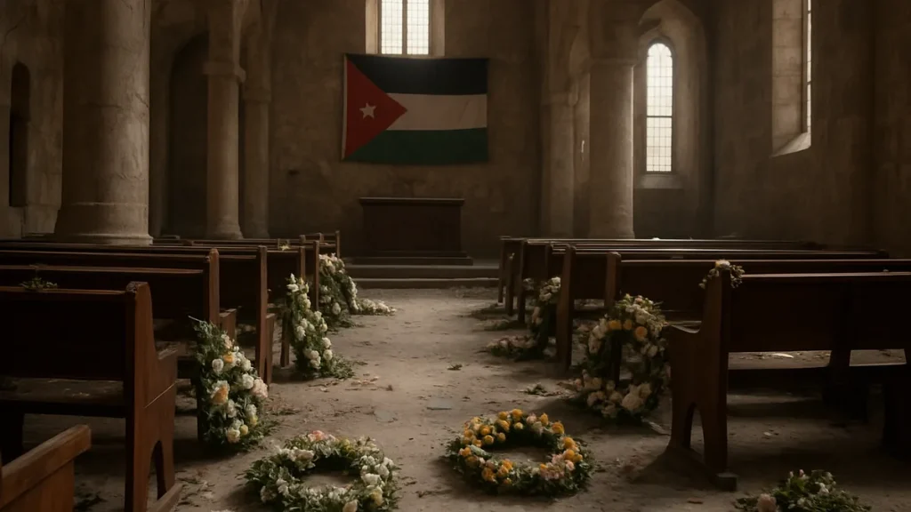 Seven killed in gunmen attack at church funeral in Jordan