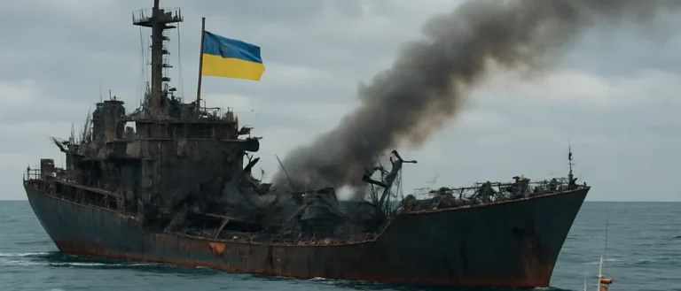 Ship Sinks and Crew Missing Following Drone Attack in Black Sea