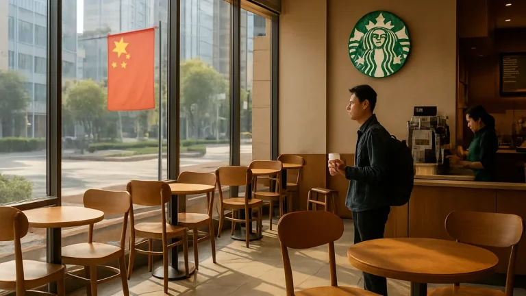 Starbucks China requires purchase for seating under new policy