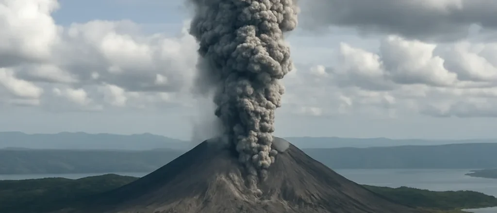 Taal Volcano Near Manila Erupts, Sending Ash Plume 4,000 Metres High