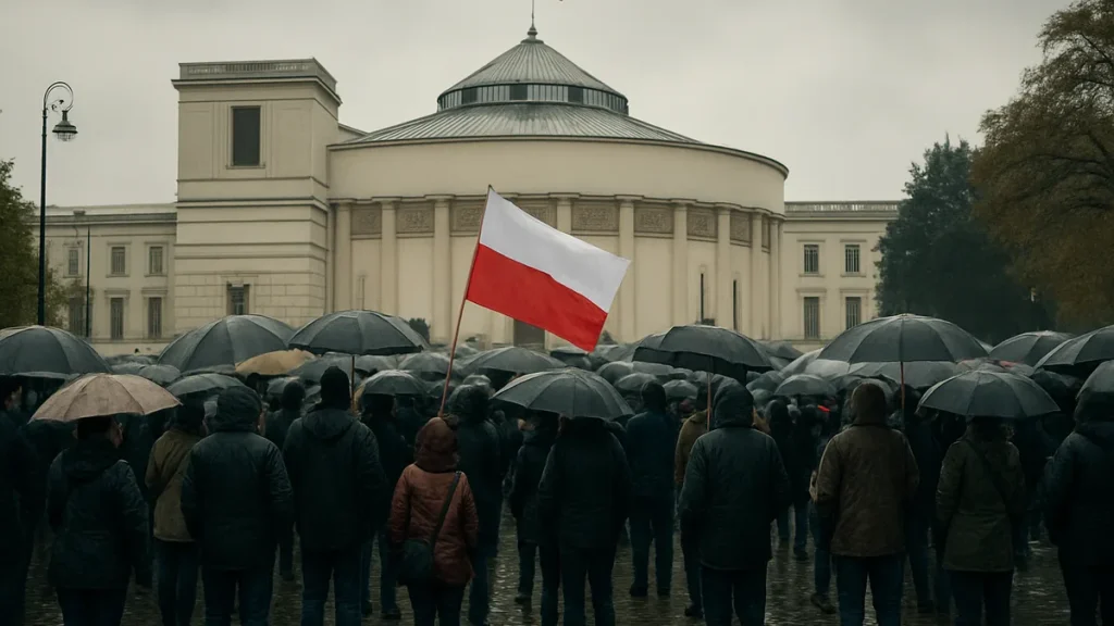 Thousands protest across Poland demanding free, legal abortion