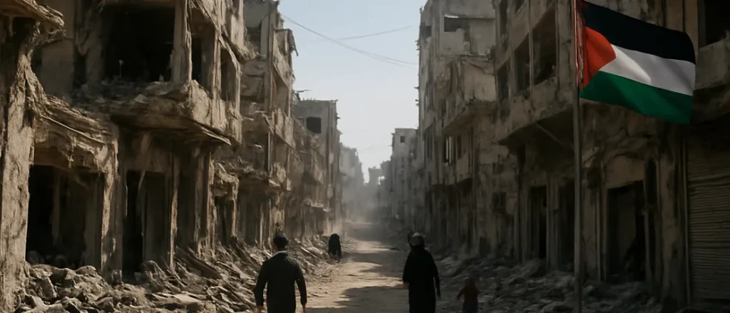 Three Years of Conflict Devastate Gaza’s Economy and Infrastructure