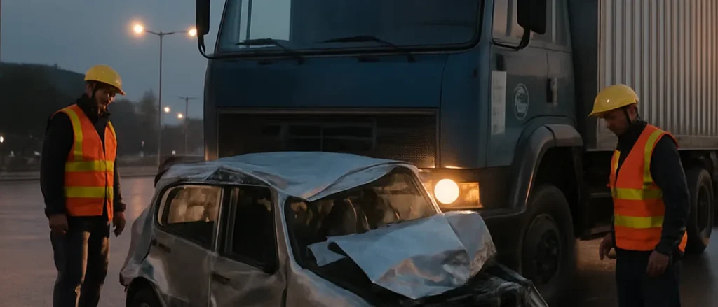 Trailer crash in Lahore kills three members of one family