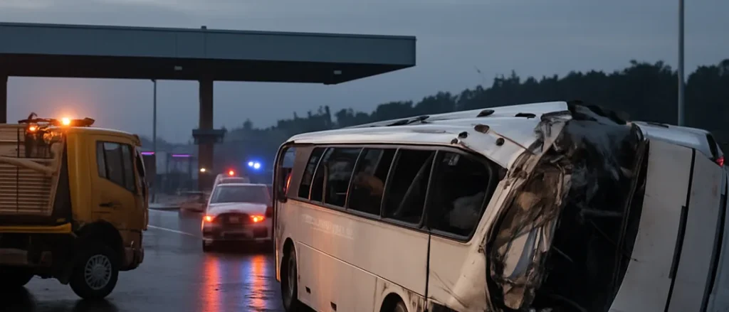 Turkiye bus crash kills 11 and injures 27 in Manisa