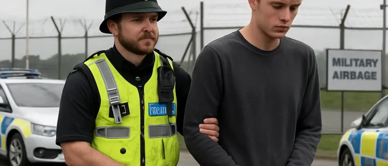 UK Police Detain British National in Connection with Airbase Incident