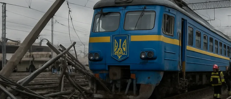 Ukraine’s Rail Passengers Face Growing Threat Amid Escalating Russian Drone Attacks