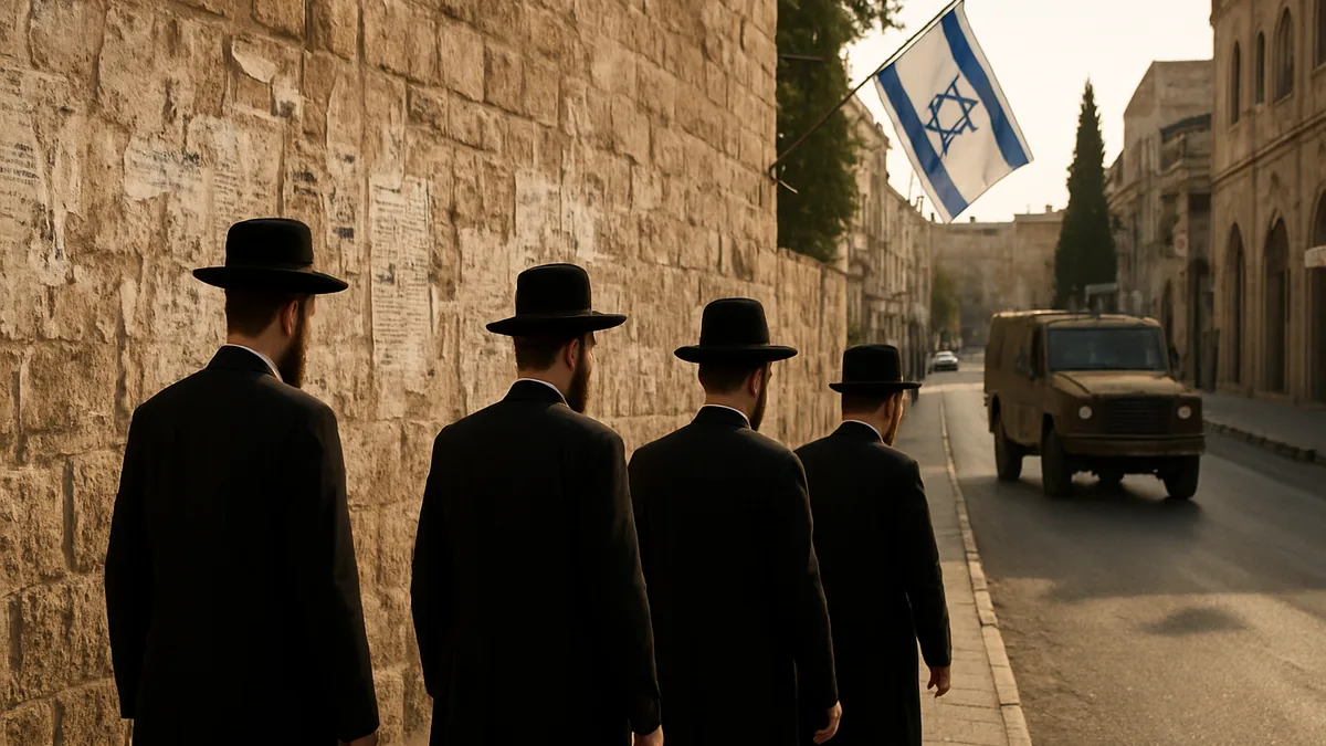 Ultra-Orthodox draft fight dominates Israel's election campaign
