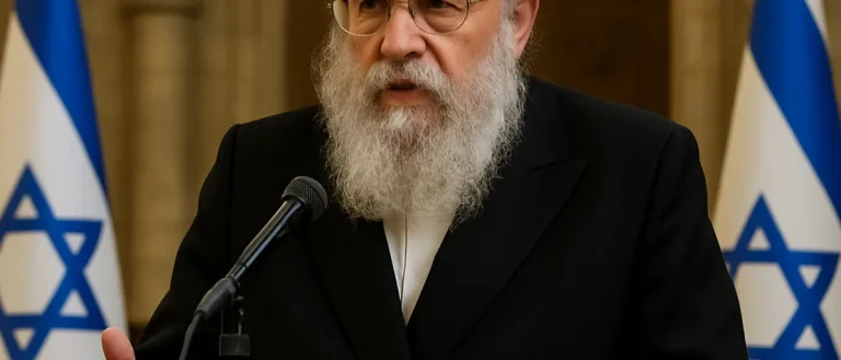 Ultra-Orthodox Rabbi’s Anti-Zionist Remarks Ignite Debate in Israeli Election