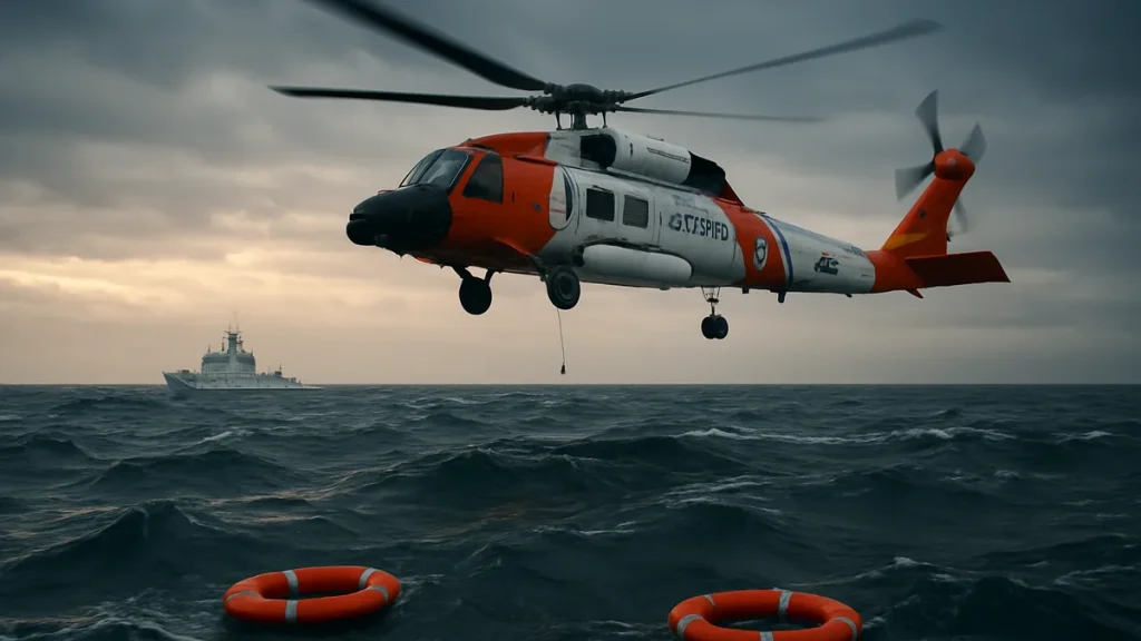 US coastguard rescues 16 after boat sinks off Baja, Mexico