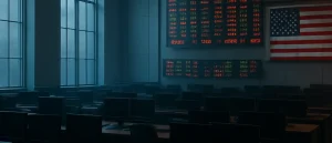 Wall Street edges lower as chip stocks fall, banks report