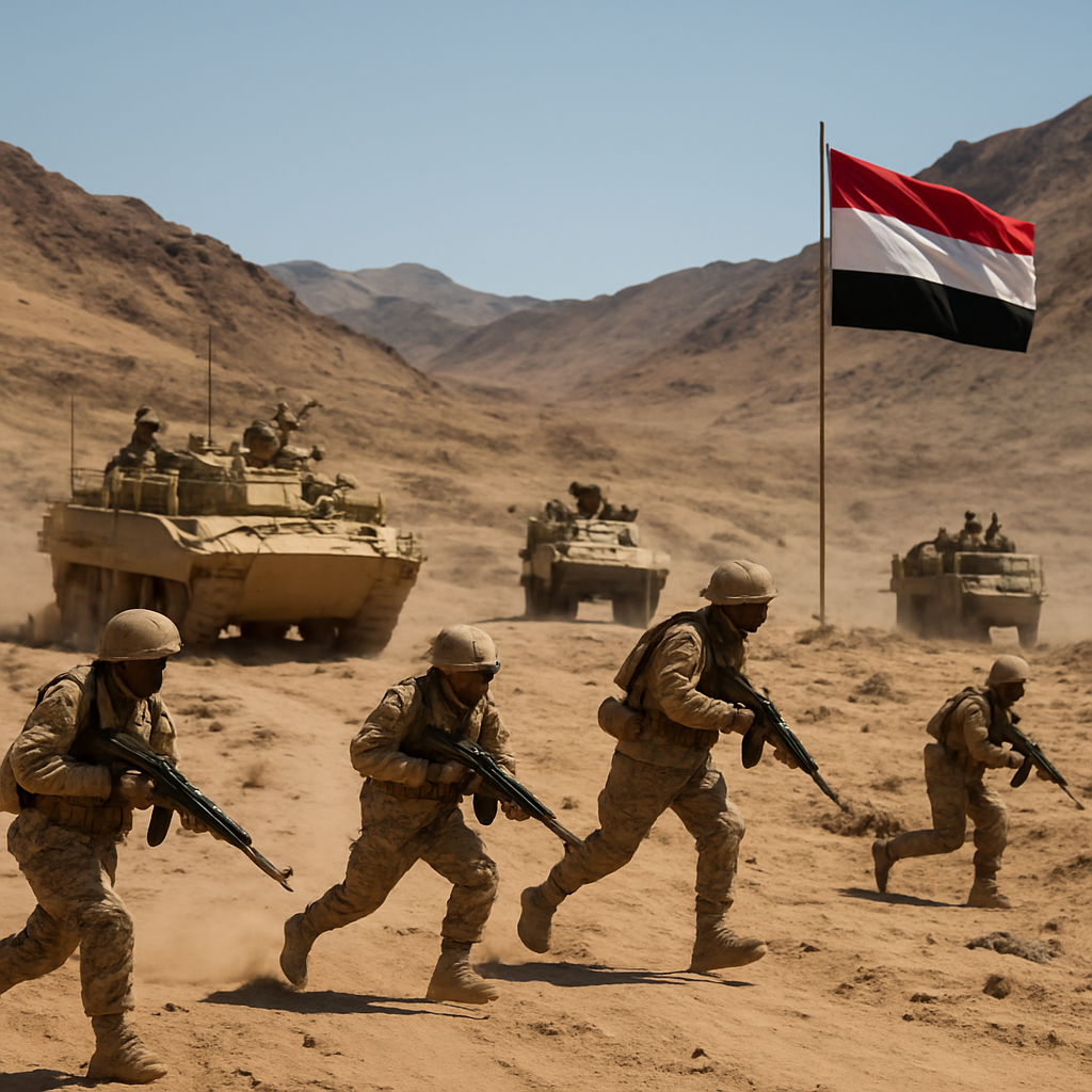 Yemen Government Forces Claim Advances in Major Offensive Against Houthis