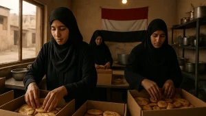Yemeni women in Taiz raise funds for weapons amid Houthi siege